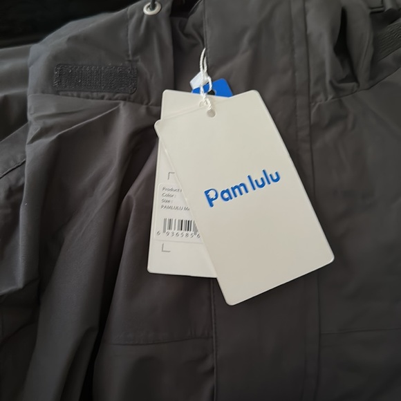PAMLULU Mens Waterproof Rain Jacket - Picture 7 of 9